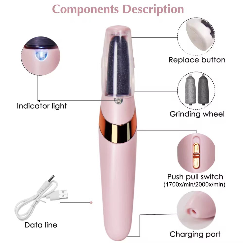 Râpe Électrique pour Pieds – Electric Foot Grinder